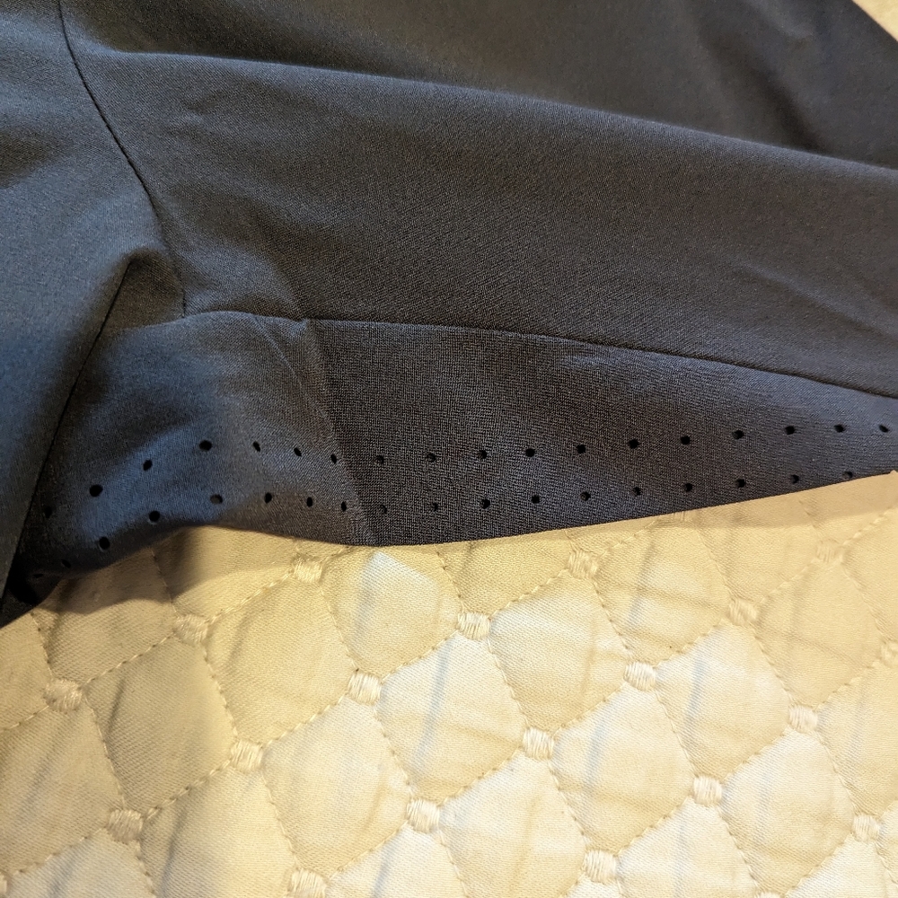 Te Verde Travel ‎ Commute Button Down Shirt Blouse Small Gray - Picture 5 of 10